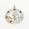 Chakra-Anhänger Ohm mit Kette 45cm Chakra – Bild 2