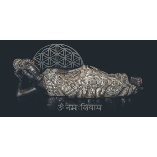 Wandbild “Liegender Buddha” 100 x 50cm