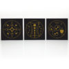 Wandbilder SantaraMa "3er Set" 30 x 30
