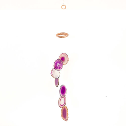 QYSZYG Traumf/änger-Windspielautoanh/änger des kreativen Autoanh/ängers h/ängenden Verzierungen des Handgemachten Auto Anh/änger Color : Pink