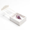 Orgonitpendel Amethyst mit Facette spitz zulaufend
