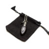Pendel OHM poliert schwarzer Achat – Bild 2