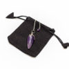 Lotus Pendel Amethyst Spitze – Bild 2