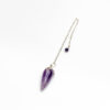 Lotus Pendel Amethyst Spitze